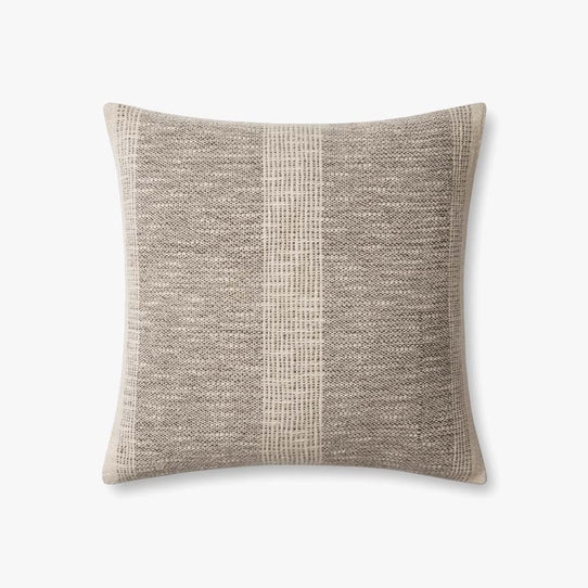 PAR0005 Charcoal / Ivory 18'' x 18'' Cover w/Poly - Image 0