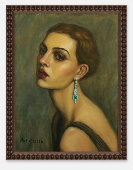 Girl With an Emerald Earring - Image 0