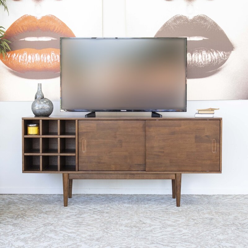 Stevan Solid Wood TV Stand for TVs up to 60" - Image 1