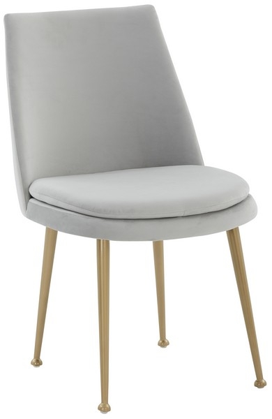 Rynaldo Upholstered Dining Chair, Grey - Image 2