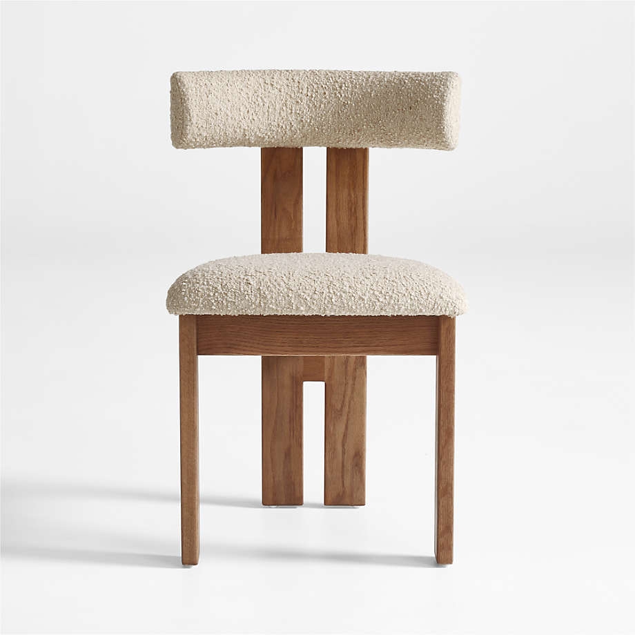 Ceremonie Natural Boucle Dining Chair by Athena Calderone - Image 0