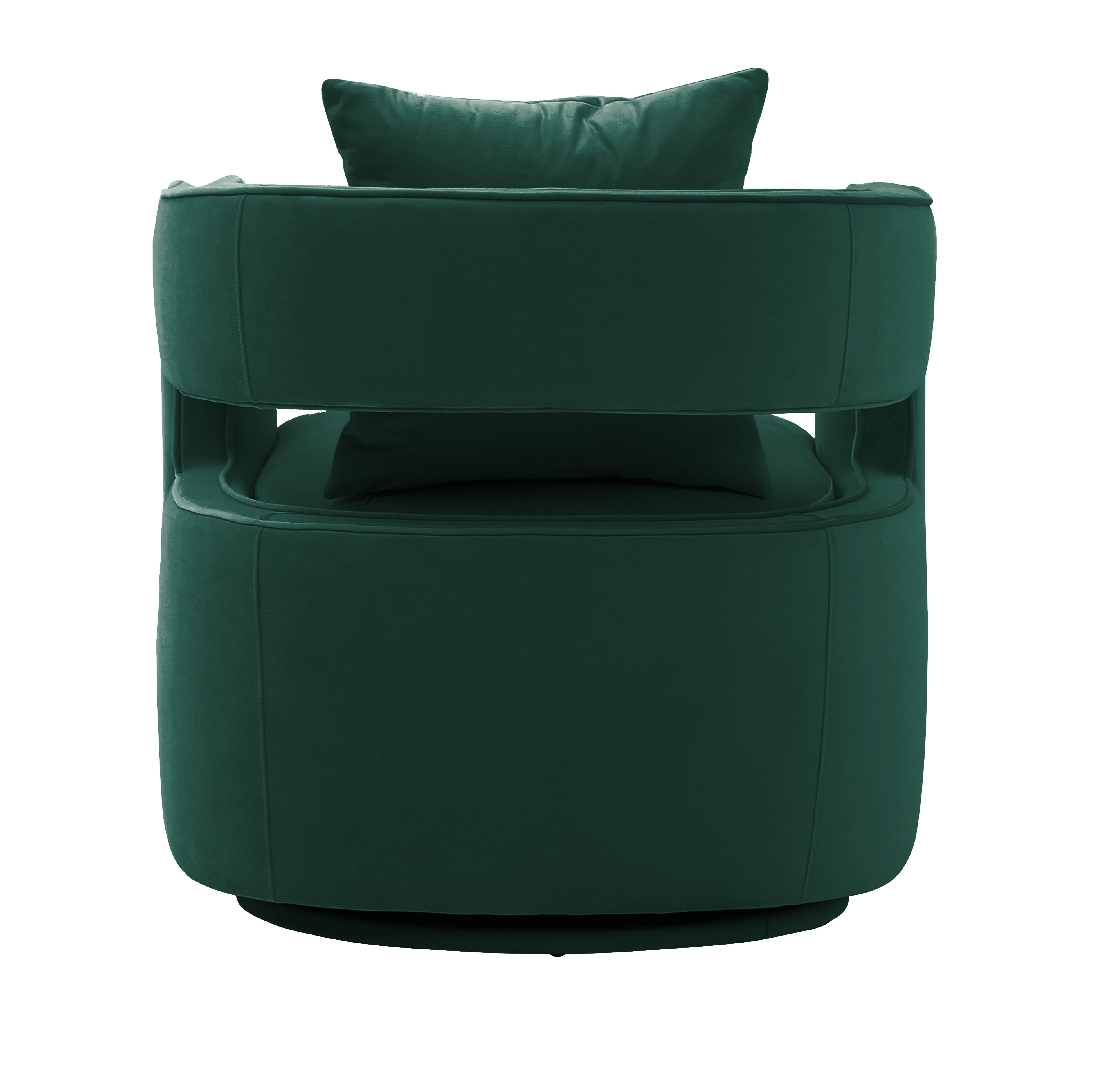 Kennedy Forest Green Swivel Chair - Image 2