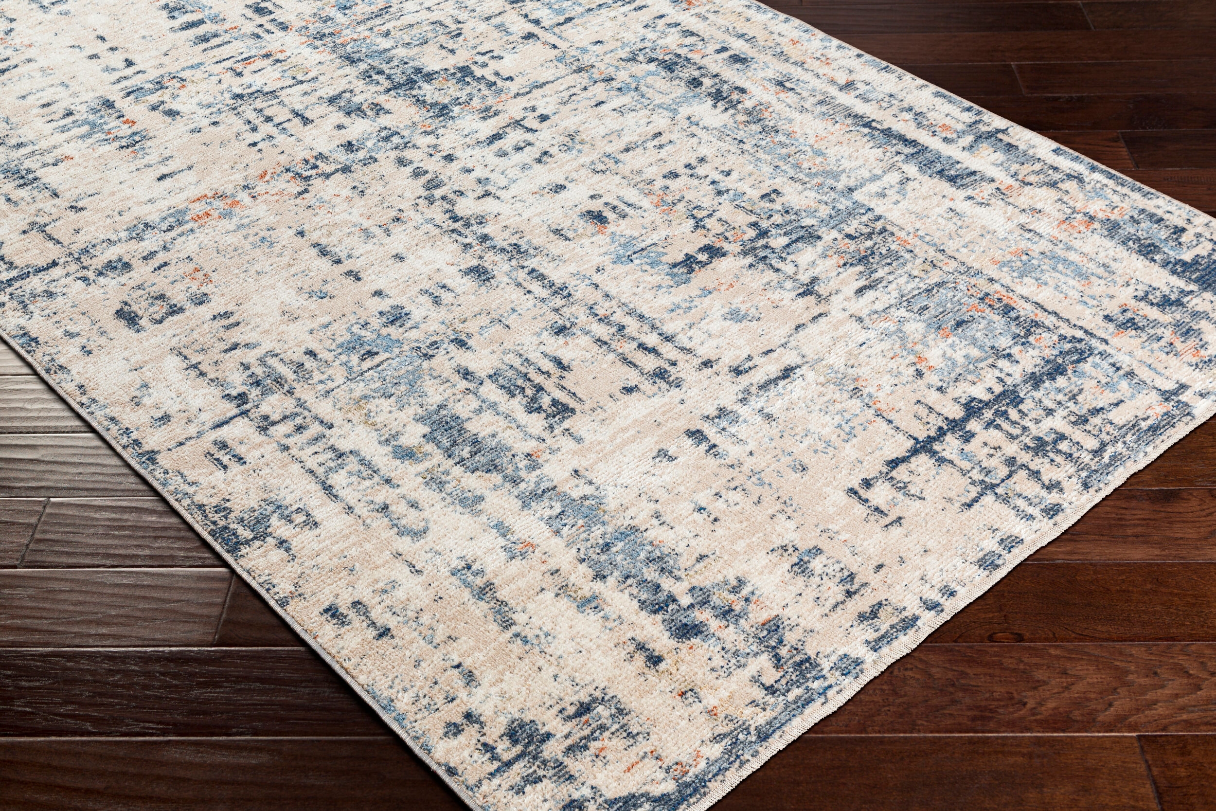 Amore Beige Indoor 7'10" x 7'10" Machine Woven Rug - Image 5