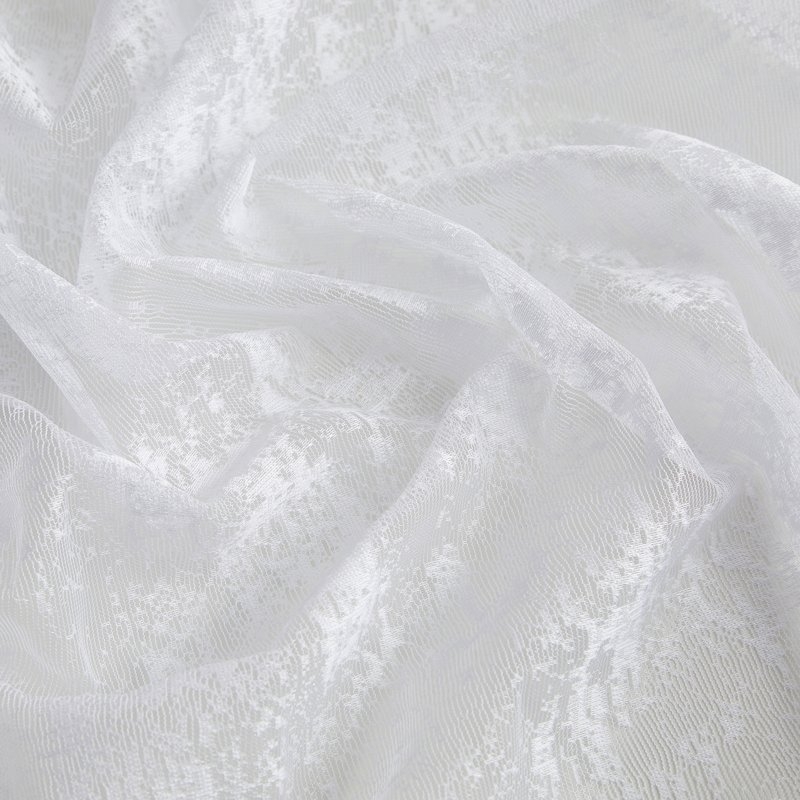 Abstract Semi-Sheer Grommet Curtain Panels (Set of 2) - Image 1