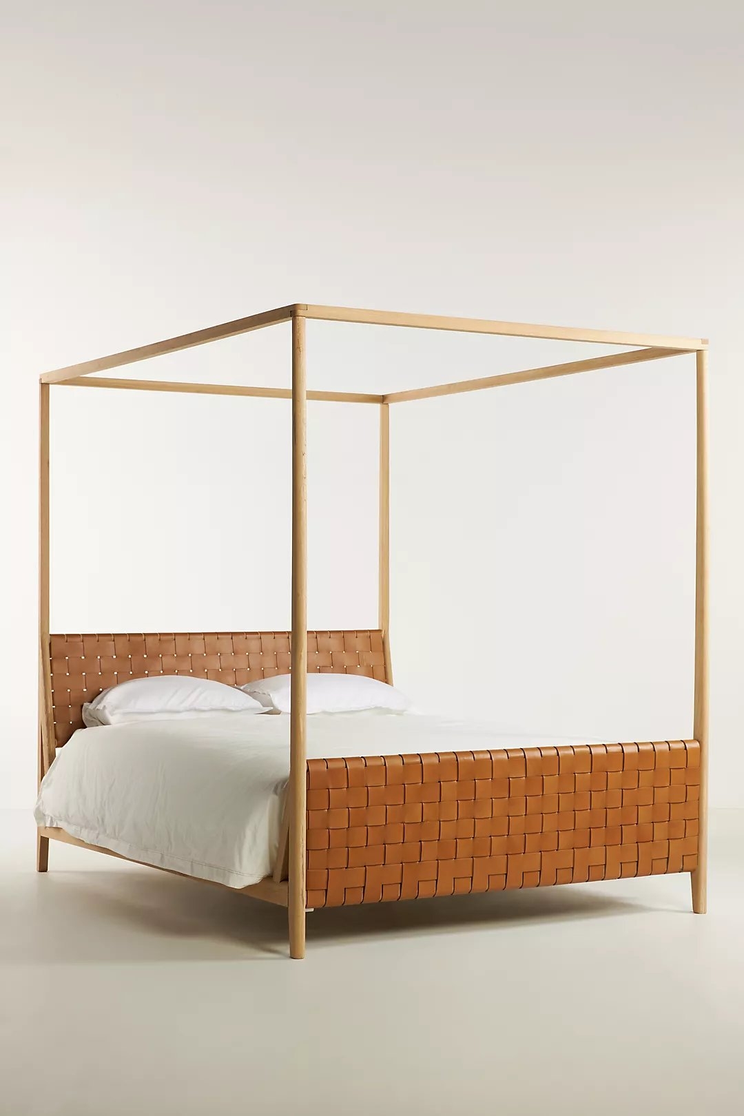 Leather Cove Canopy Bed - Image 2