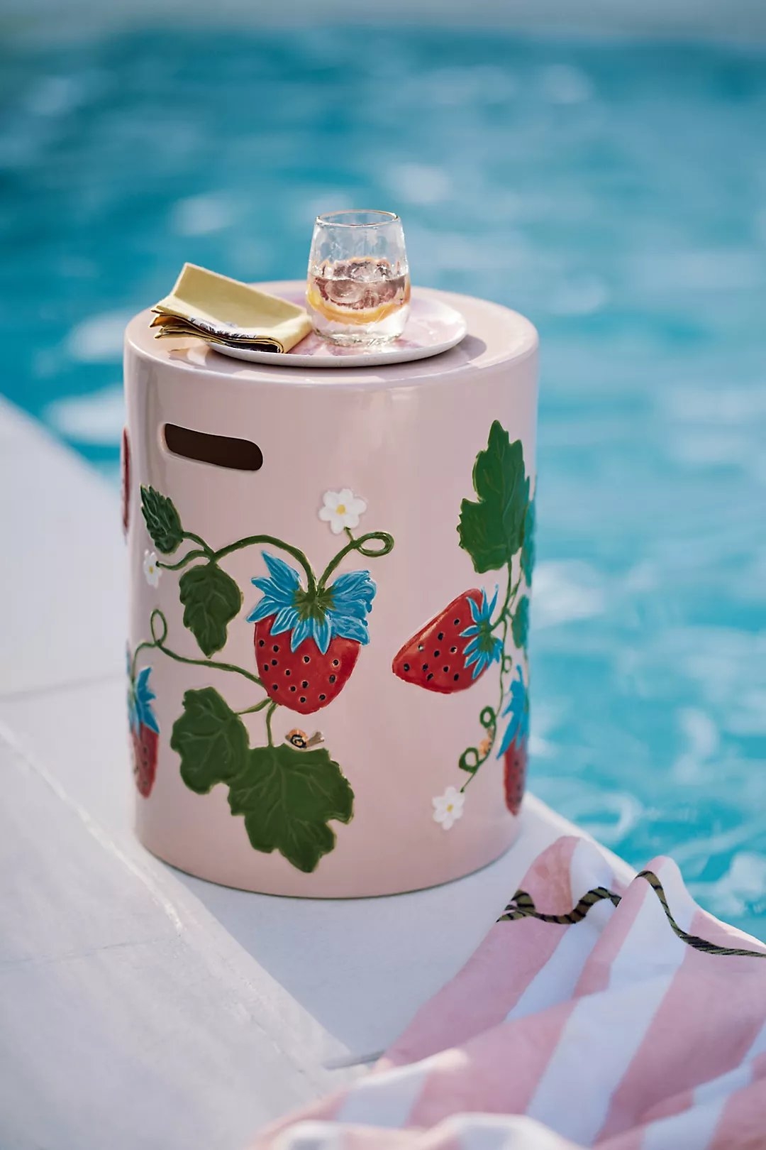 Frutta Ceramic Side Table - Image 0