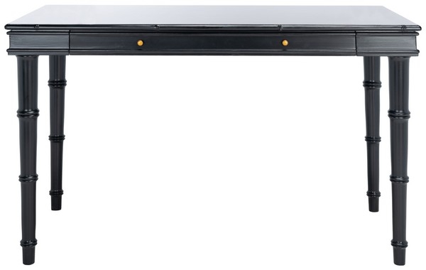 Noely Modern Coastal Writing Desk - Grey - Safavieh - Image 0