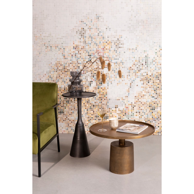 Luxury Furnitures Noah Side Table Pedestal End Table - Image 4