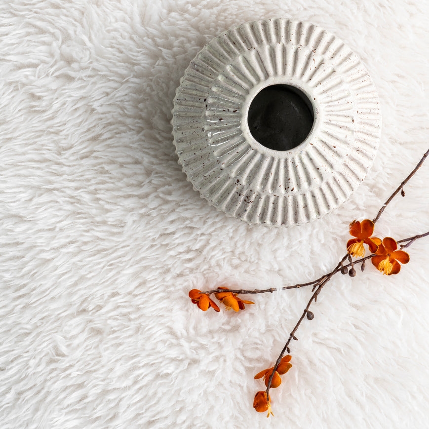 Salome Plush Faux Sheepskin Machine Washable Area Rug - Image 4