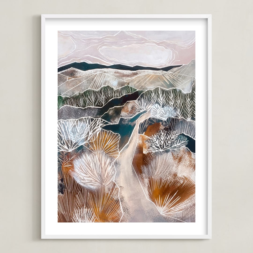 A Silent Stroll Limited Edition Fine Art Print 2 - Image 1