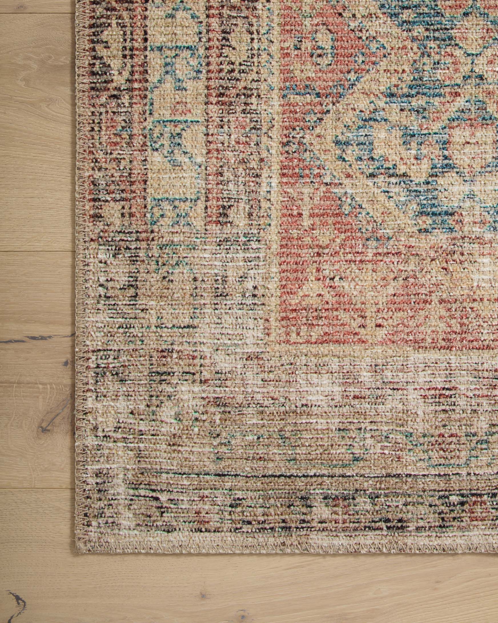 AUB-03 Ocean / Spice 7'-6" x 7'-6" Round - Image 1