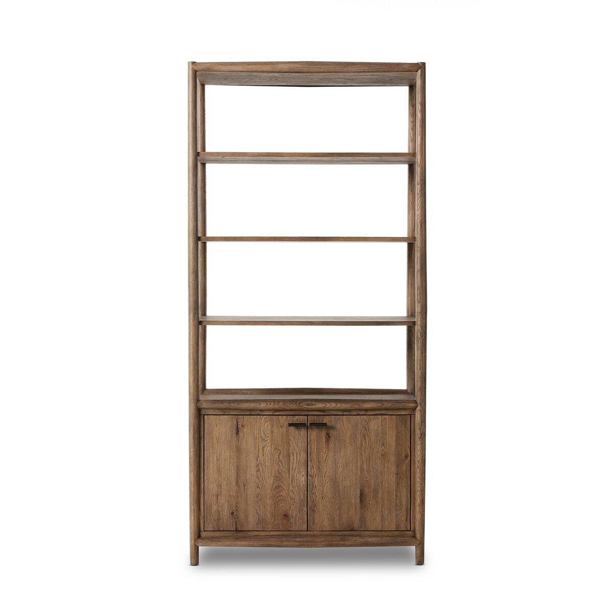 Glenview Bookcase - Weathered Oak - Image 0