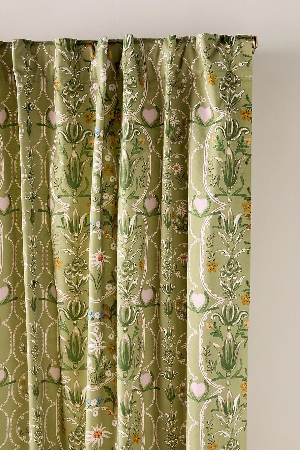 Edelweiss Printed Cotton Curtain - Image 2