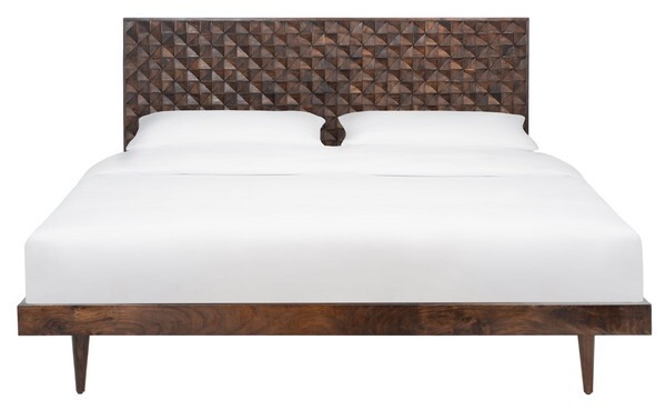 Zinnia Platform Bed - Walnut - Arlo Home - Image 0