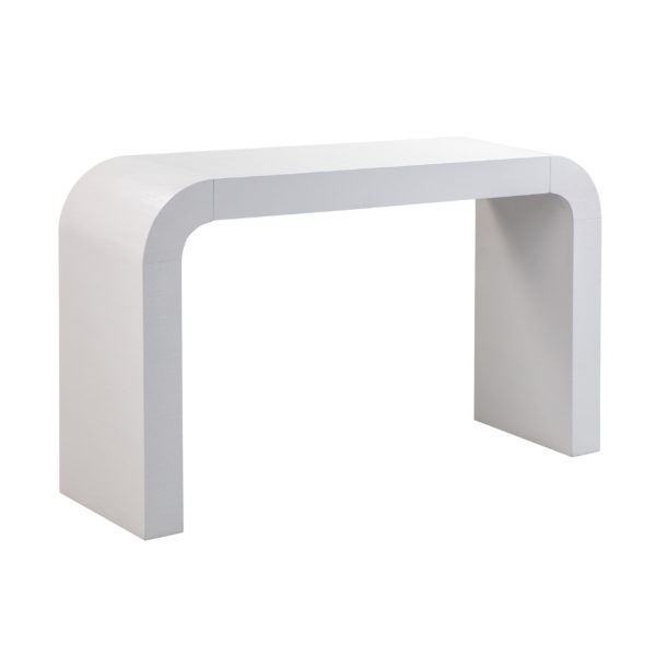 Hump White Console Table - Image 1