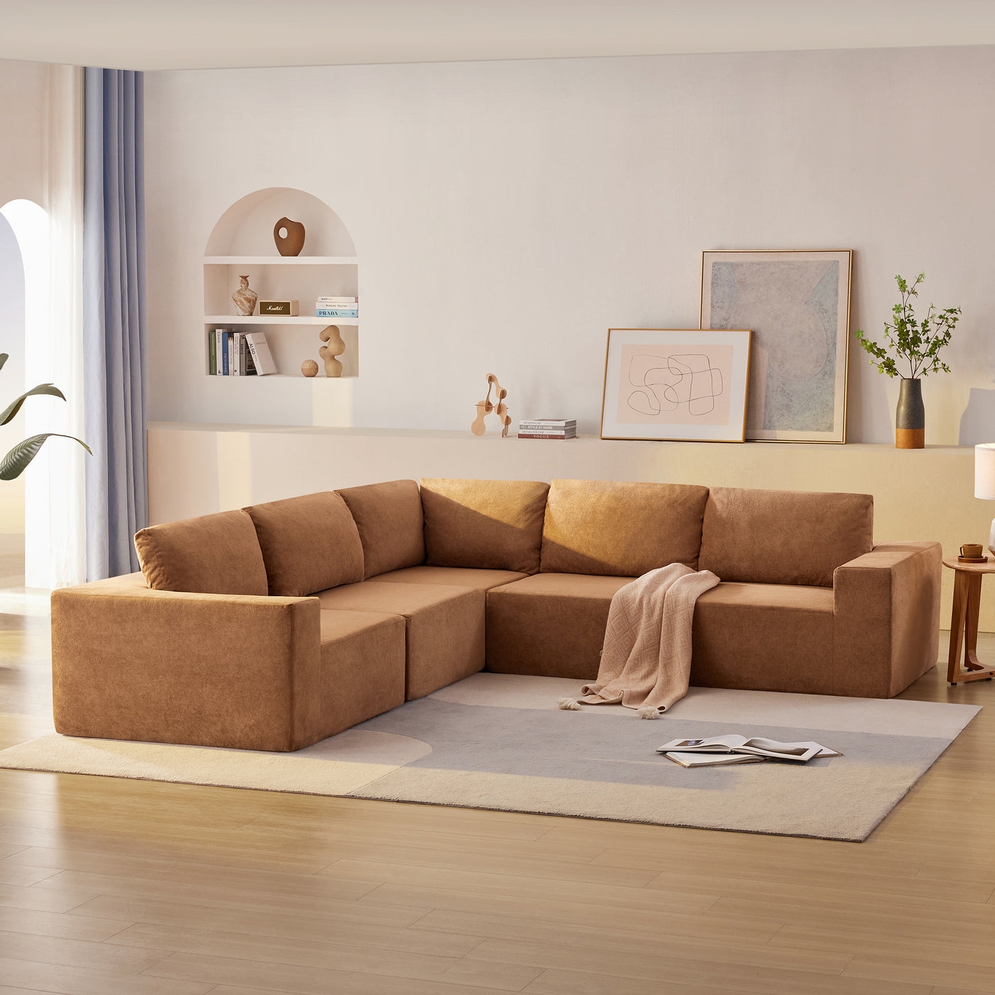 Contour & Co. | Modular L-Shaped Sectional Sofa - Image 1