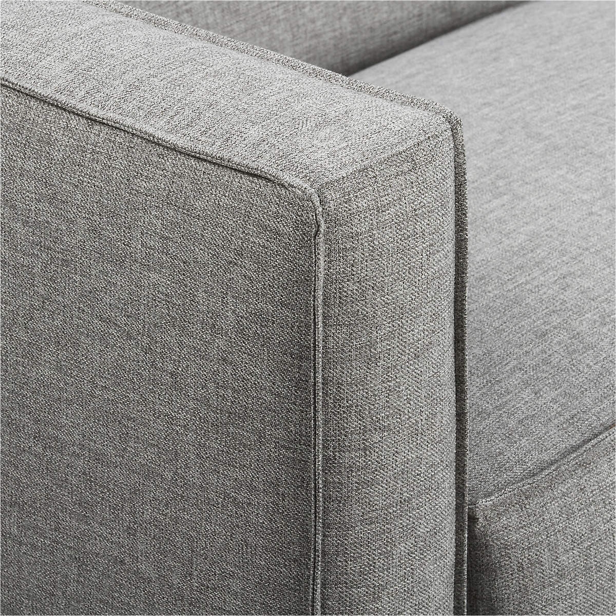 Club 101" Grey Fabric 3-Seater Sofa - Image 4