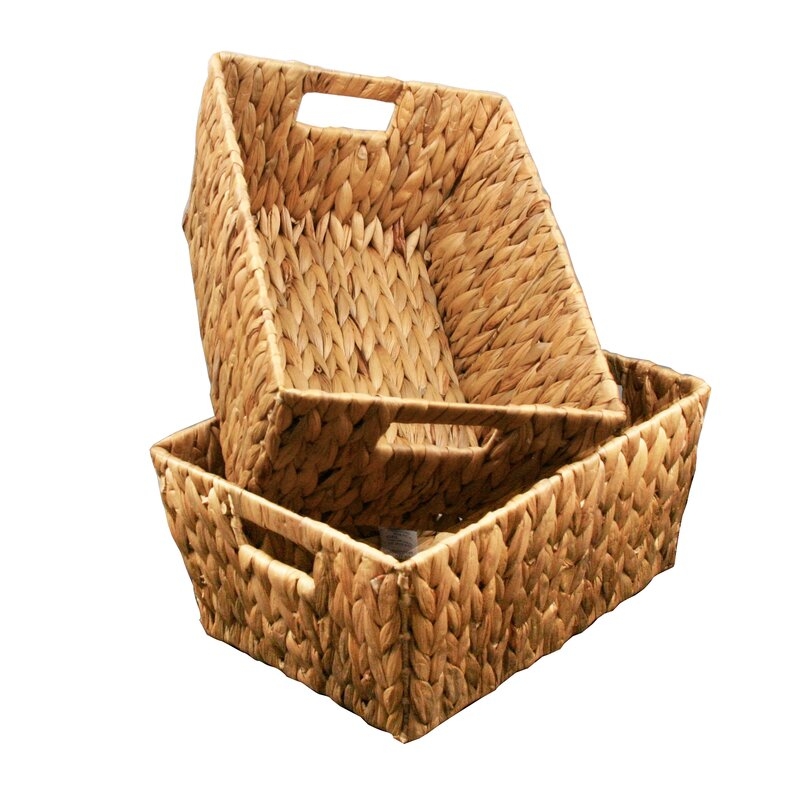 Baskets Trapezoid Shape (Set of 2)
