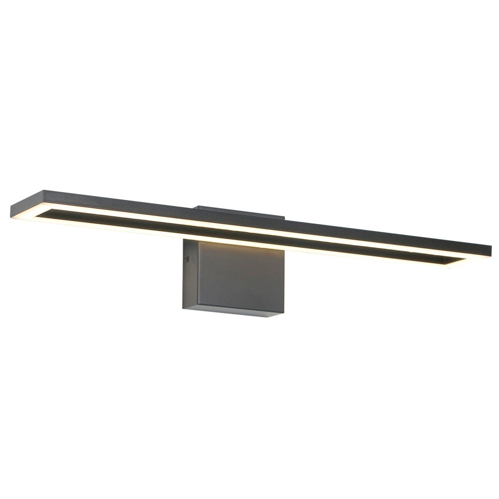 Changanbi 24 inches Dimmable Modern LED Vanity Light Black Bath Bar Picture Lighting - Image 0