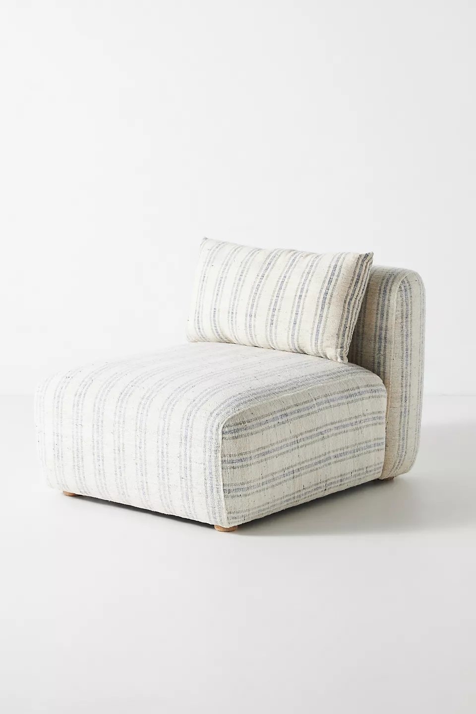 Boro Stripe Kori Modular, Armless Chair + Corner Chair + Armless Sofa - Image 8