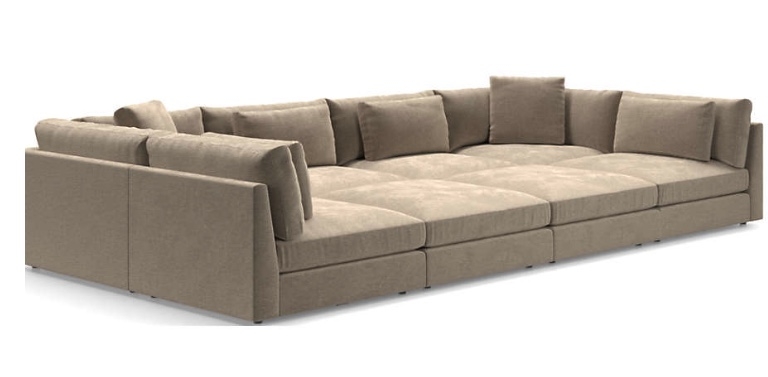 Monterey Modular 6-Piece Pit Sectional Sofa - Image 0