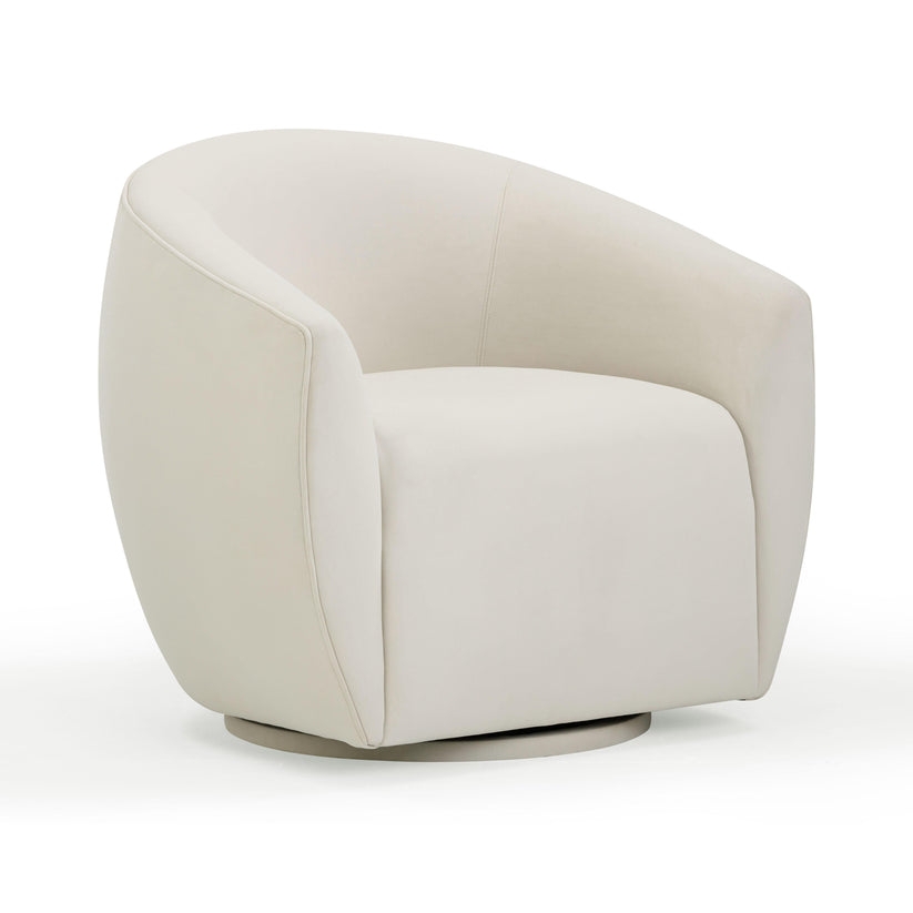 Jordan Velvet Swivel Chair - Image 0
