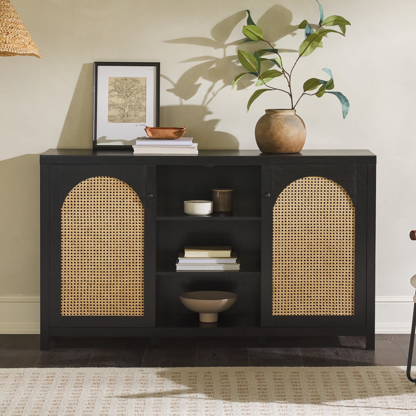 Sasha 58" Rattan Sideboard / TV Stand - Image 2