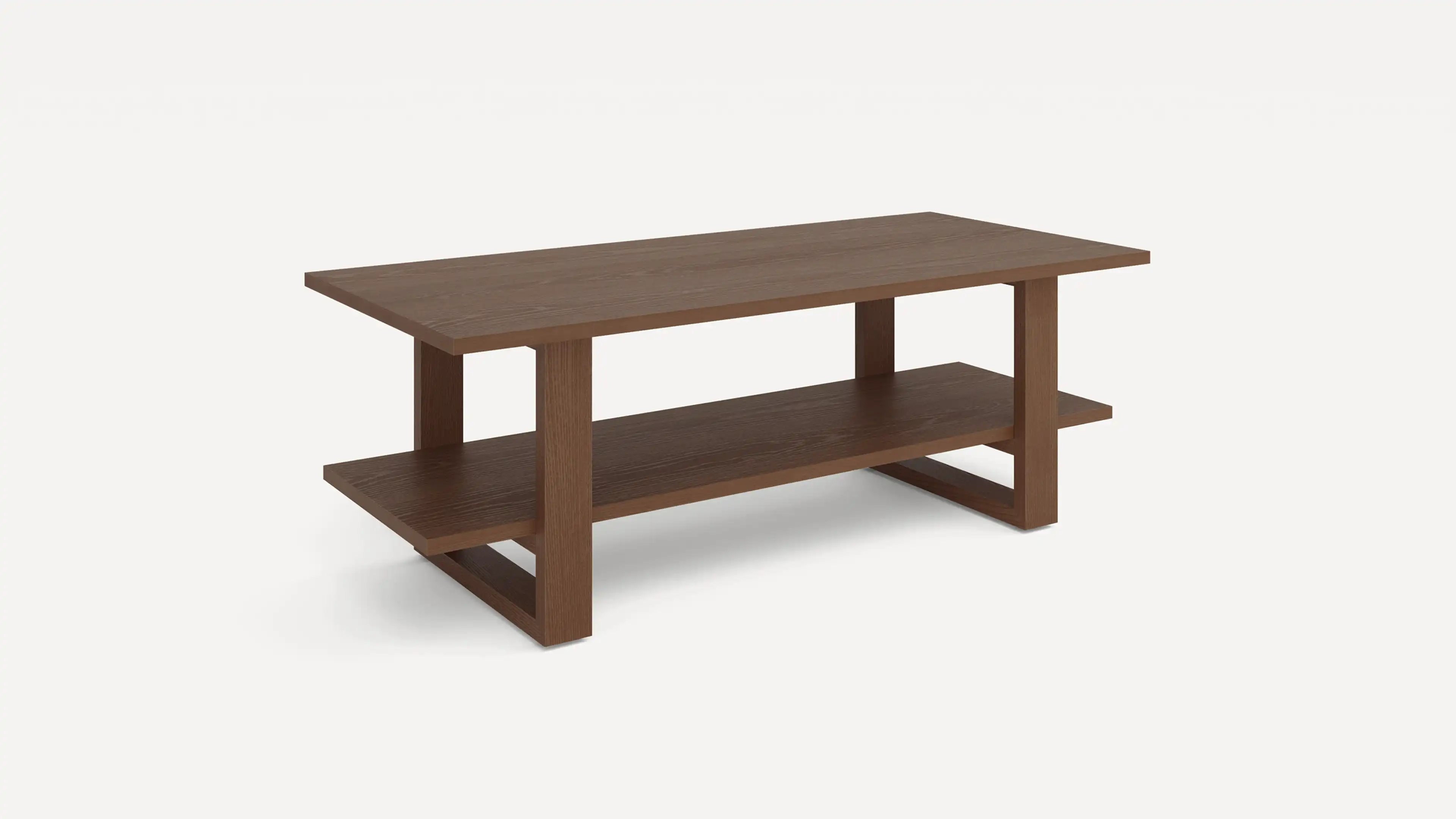 Burrow Index Coffee Table, Leg Finish: WalnutLegs - Image 1