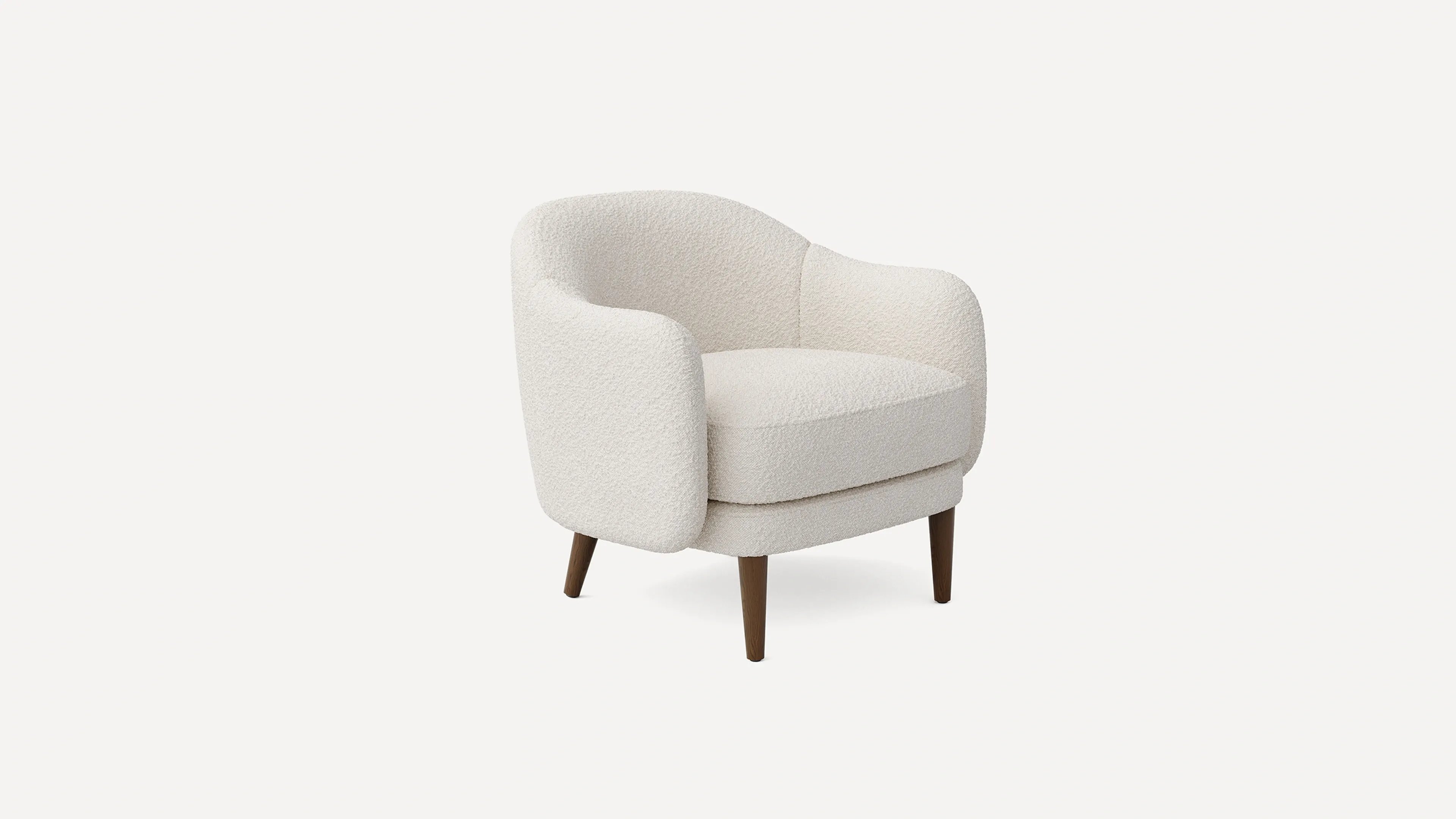 Burrow Pica Chair, Leg Finish: WalnutLegs - Image 1