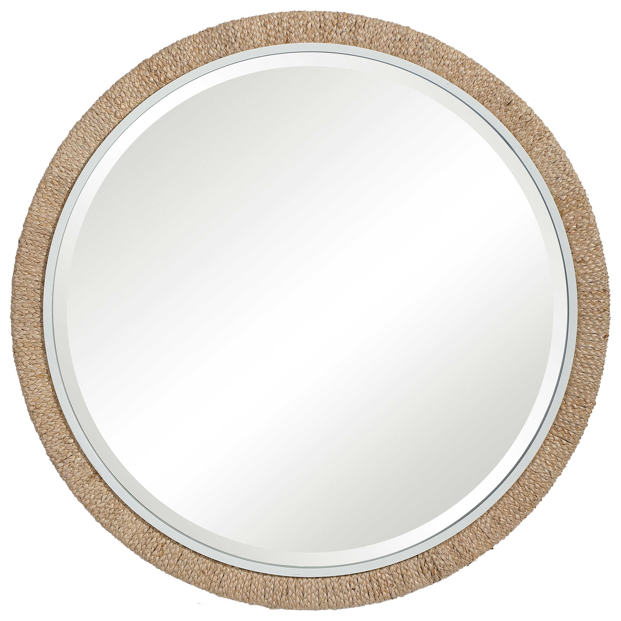 Carbet Round Rope Mirror, 40" - Image 0