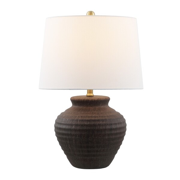 Ledger 22.5" Table Lamp - Dark Brown - Image 0