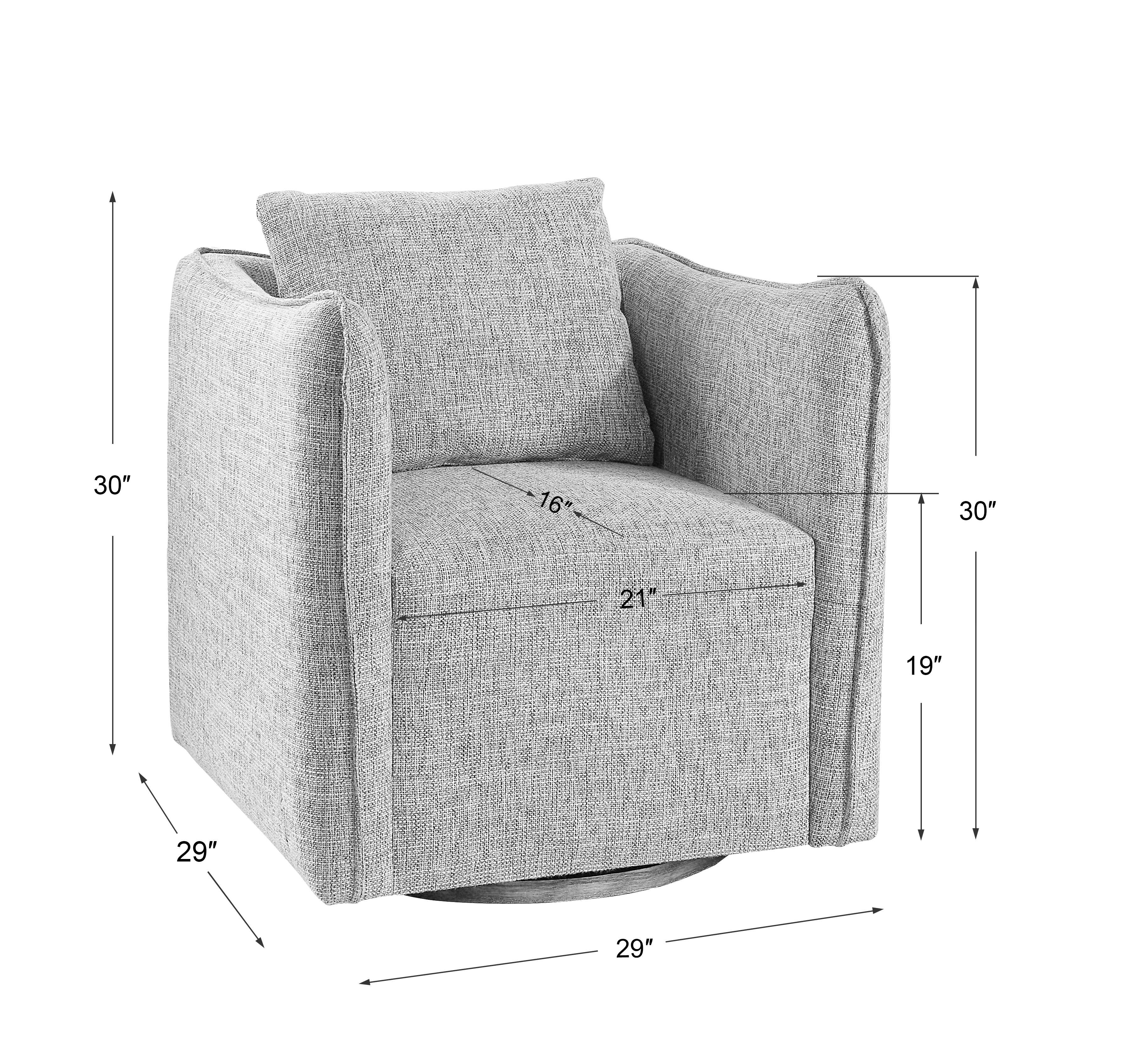 Corben Swivel Chair - Image 6