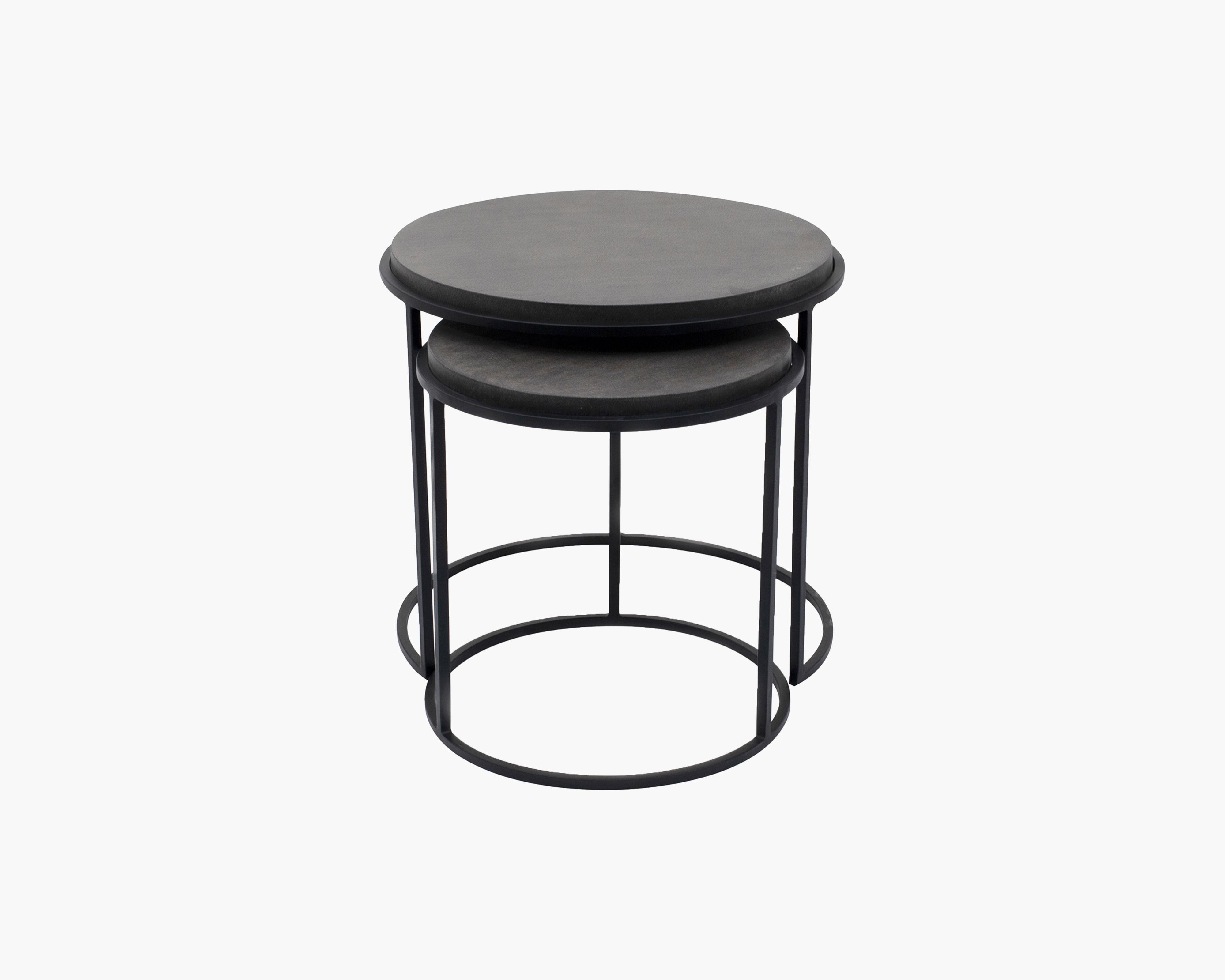 Hardy Stone Side Tables - Image 1