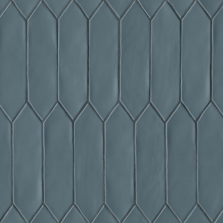 Reine 3" x 12" Ceramic Patterned Wall Tile - Image 1