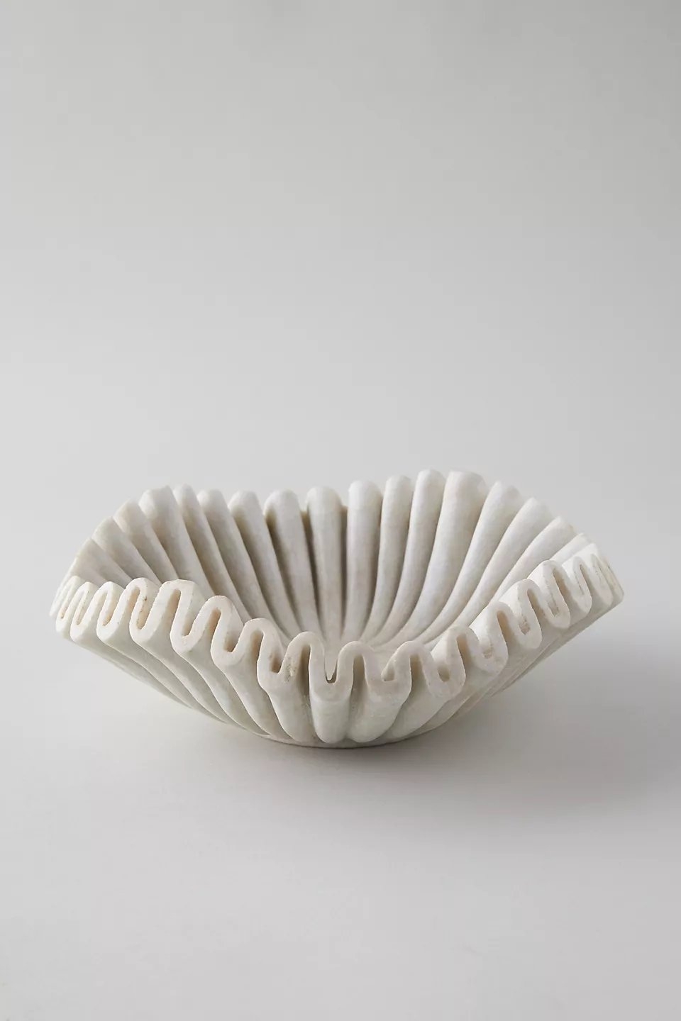 Ruffled Marble Bowl - Image 0