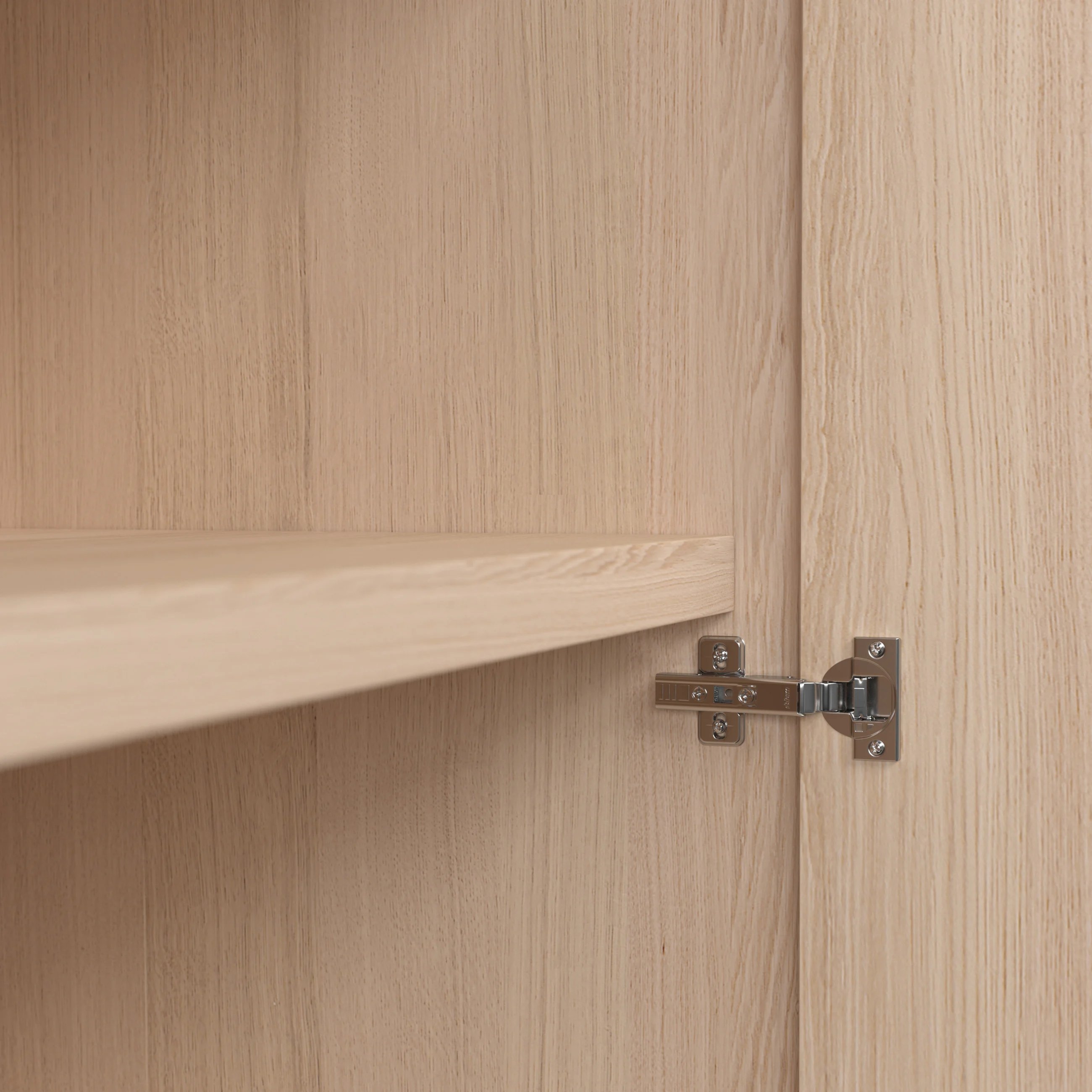 Faydra 35.5" Enclosed Bookcase - Natural Ash - Image 8