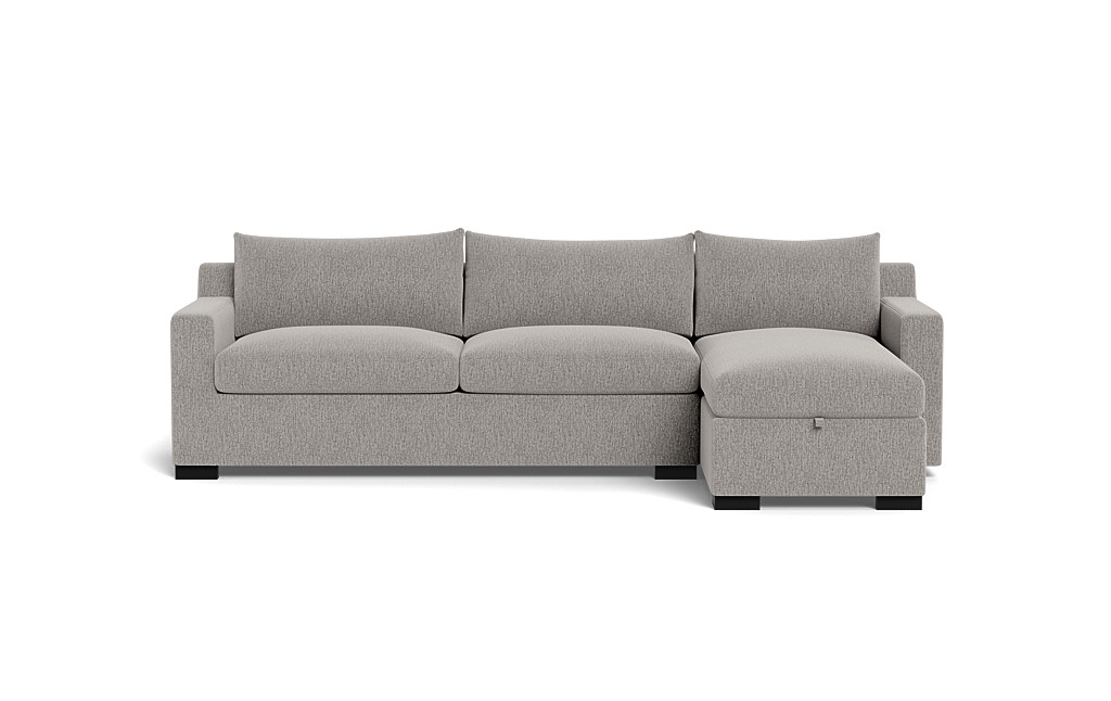 Sloan Right Chaise Sleeper Storage Sectional - Image 0
