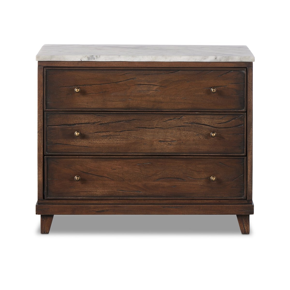 Odette Nightstand - Antique Belgium Bleach - Image 0