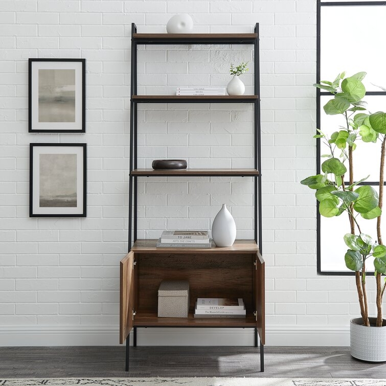 Little Italy 72" H x 28" W Ladder Bookcase - Image 2