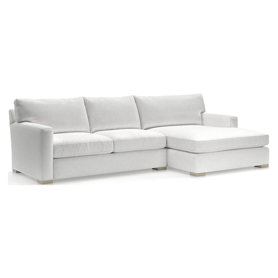 Axis 2-Piece Right Arm Double Chaise Sectional Sofa - Image 0