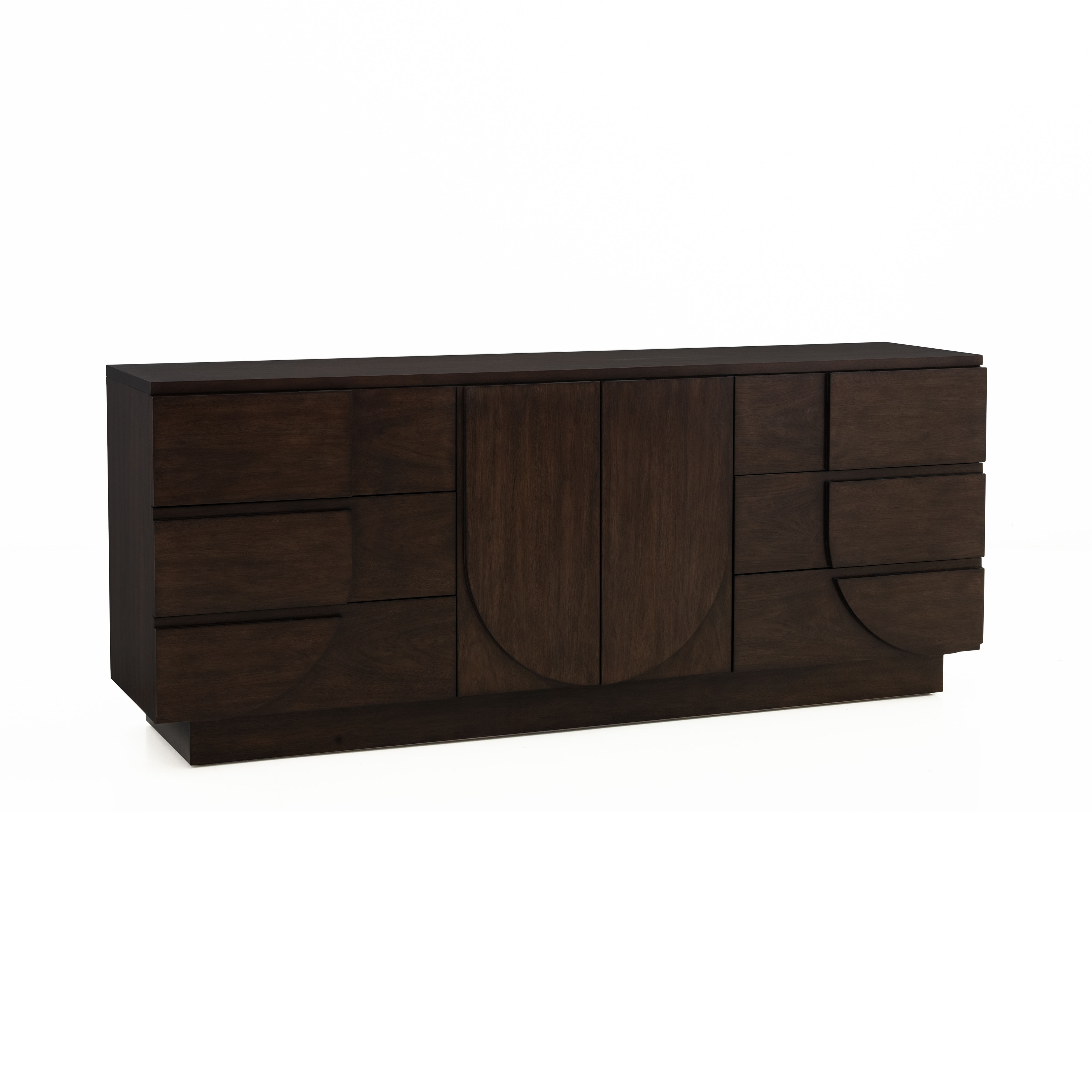 Simone Chocolate Brown Credenza - Image 2