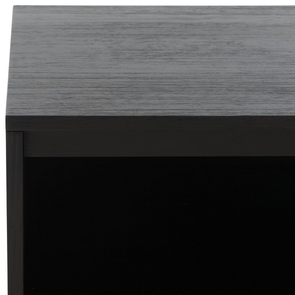 Poesy 1 Drawer Nightstand - Black - Image 4
