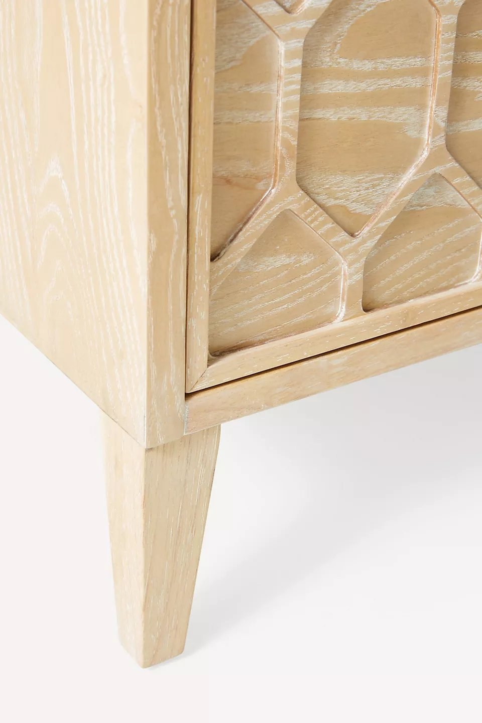 Textured Trellis Six-Drawer Dresser - Image 4