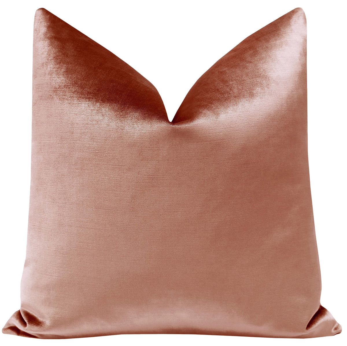 Faux Silk Velvet // Rose Gold - 12" X 18" - Image 3