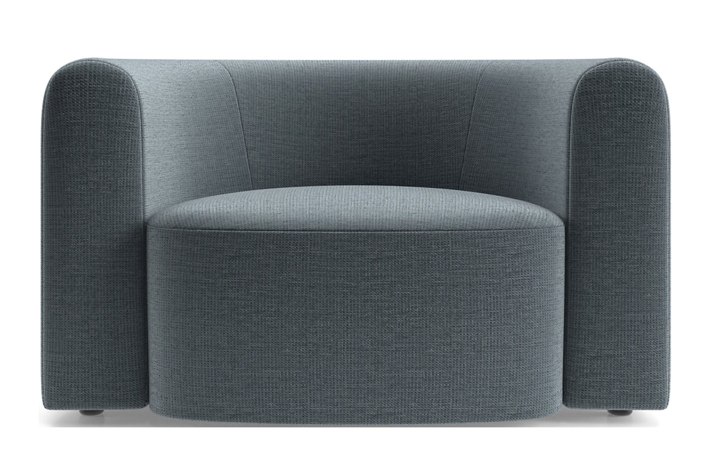 Hugger 48" Curved Chair and a Half by Leanne Ford - Image 0