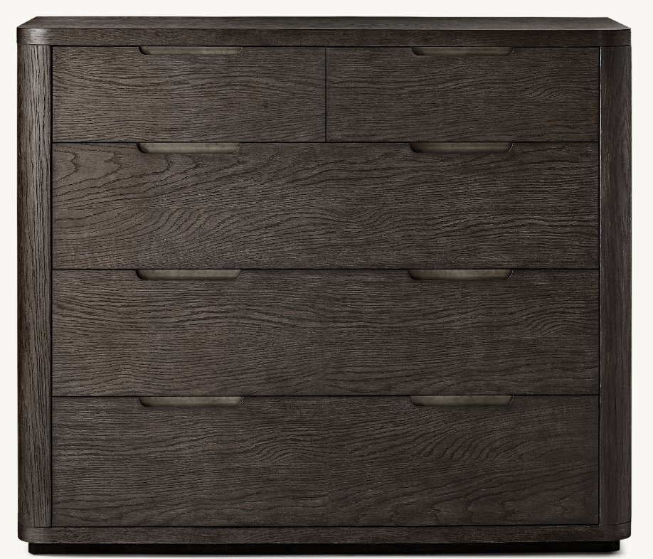 Breton 5 drawer Dresser - Image 0