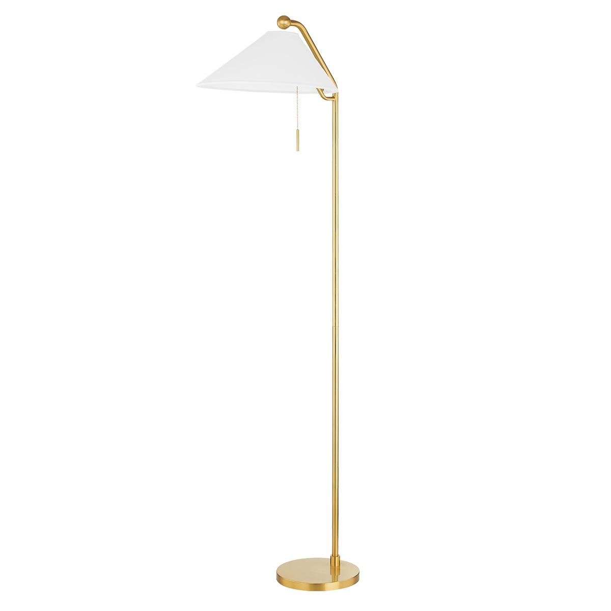 Mitzi Aisa Floor Lamp - Aged Brass - Image 0