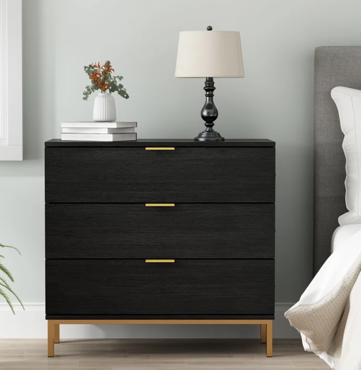 Lavale Solid + Manufactured Wood Nightstand - Image 0