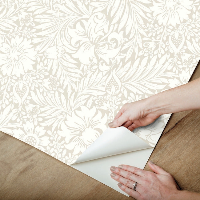 Modern Acanthus Premium Peel + Stick Wallpaper - Image 3