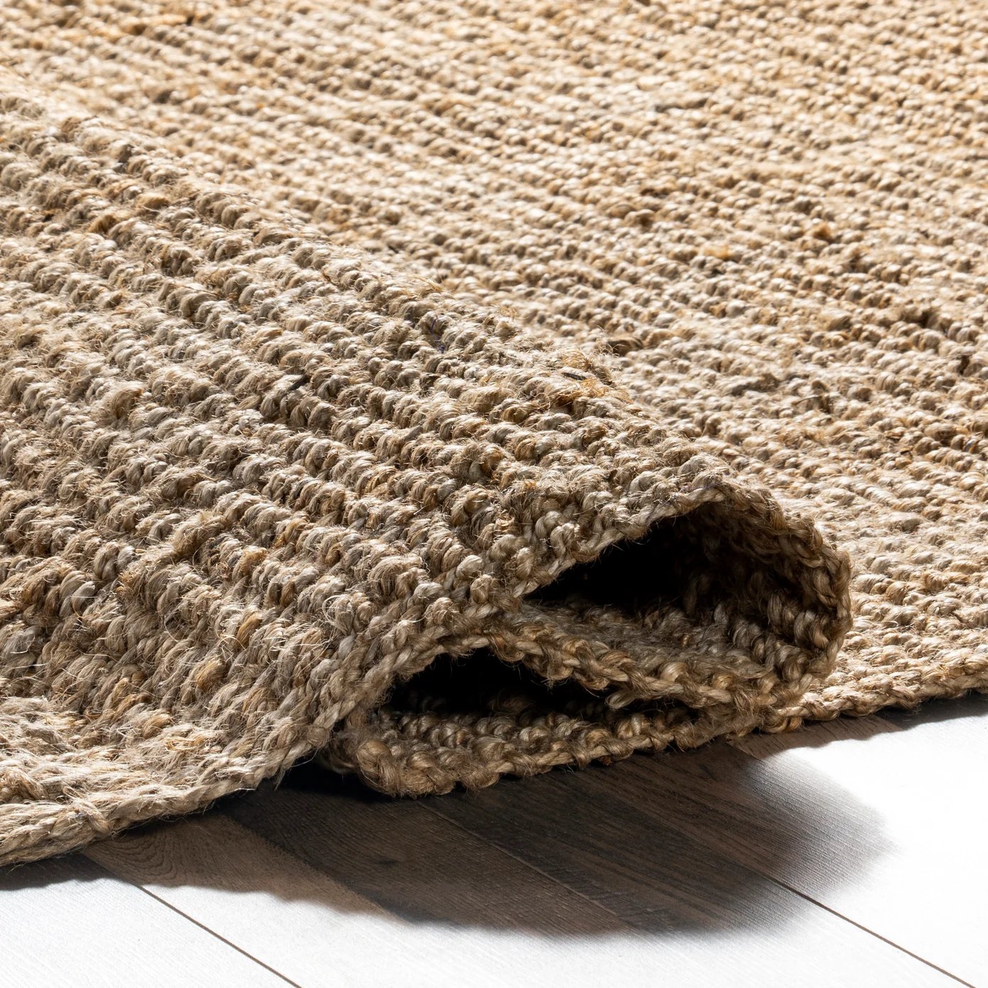 Daniela Farmhouse Chunky Jute Area Rug - Image 5